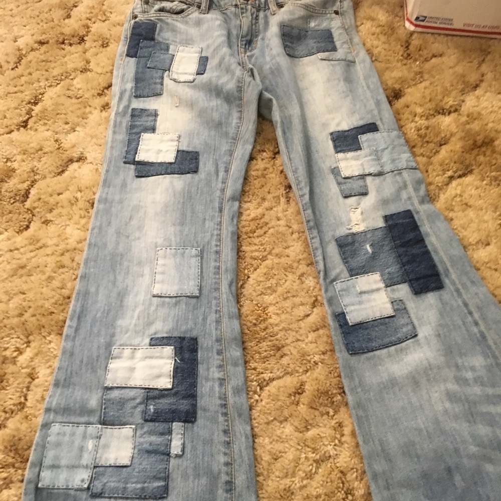 Patchwork Jeans
